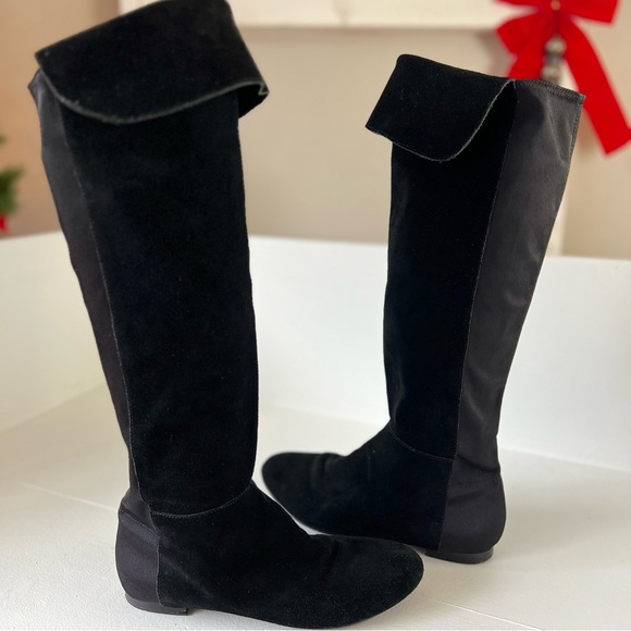 Steve Madden Zestyy Fold Over Suede Boots Size 8 1/2 - Picture 14 of 14